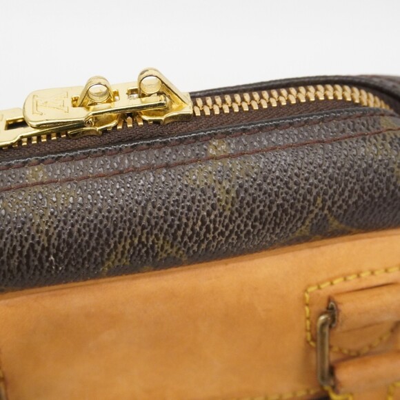 LOUIS VUITTON Brown Monogram Deauville Bag